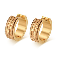 Nova moda elegante ouro cor earing pequenos brincos de festa redonda para mulheres hoop brincos jóias para mulher 2024 - compre barato