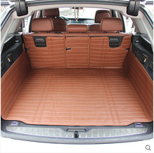 Good carpets! Full set car trunk mats for BMW 5 Series F11 2016-2010 waterproof durable boot carpets cargo liner,Free shipping 2024 - buy cheap