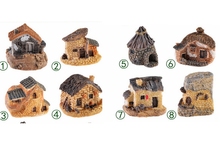 8 Styles Stone House Fairy Garden Miniature Craft For DIY Resin Crafts Micro Cottage Landscape Decoration 2024 - buy cheap