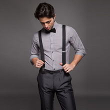 Anself 2020 New Fashion Men XL Large Size 2.5 Width 3 Clips Suspenders Adjustable Elastic Y-shape Back Women Pants Braces Unisex 2024 - buy cheap