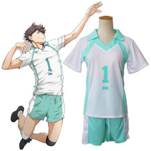 Anime haikyuu!! Fantasia esportiva de oikawa toorro, traje para cosplay de alto escola, camisa para clube e bola 2024 - compre barato