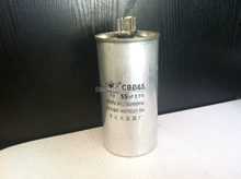 AC Motor Capacitor Air Conditioner Compressor Iniciar Capacitor CBB65 450VAC 55 uF 2024 - compre barato