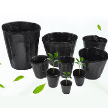 Bolsa de plástico para mudas de planta, 100 pçs, proteção para plantio de nutrição, vaso de jardim, suprimentos de jardinagem, venda tb 2024 - compre barato