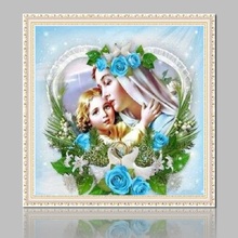 Pintura de diamante 5D Diy de la Virgen María, imagen de Jesús, diamantes de imitación, punto de cruz, bordado de diamantes para decoración del hogar Y2427 2024 - compra barato