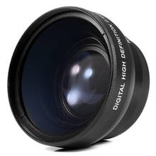 New 55MM 0.45X Wide Angle Macro Lens HD for Canon Nikon Sony Pentax Olympus DSLR Camera 2024 - buy cheap