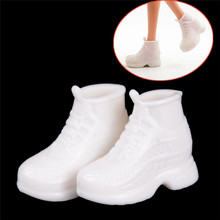 10 Pairs Fashion White Doll Sneakers Shoes Dolls Accessories Gift For  For 30cm Doll Best Birthday Gifts 2024 - buy cheap