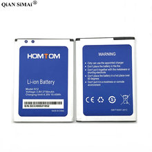 High Quality New Backup S12 Battery For Homtom S12 3.8V 2750mAh Replace Mobile Phone Batteries In Stock Recharge 2024 - buy cheap