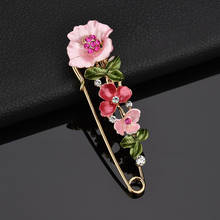 2020 New Vintage Large Female Pins and Brooches for Women best gift Collar Lapel Pins Badge Flower Rhinestone Brooch Jewelry 2024 - buy cheap