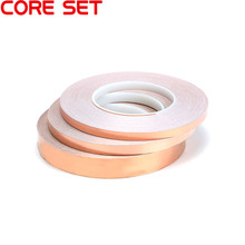 50 Meters 5/8/10/20mm Single Side Conductive Copper Foil Tape Strip Adhesive EMI Shielding Heat Resist Tape 2024 - buy cheap