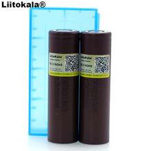 Аккумулятор Liitokala для HG2, новый оригинальный аккумулятор HG2 18650 3000 мАч, 18650HG2 3,6 в разряд 20 А, отдельный блок питания + коробка для хранения 2024 - купить недорого