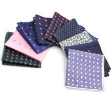 Men's Handkerchief Polka Dot Striped Woven Printing Pocket Square Hankies Business Casual Polyester Hanky NO.1-26 2024 - buy cheap
