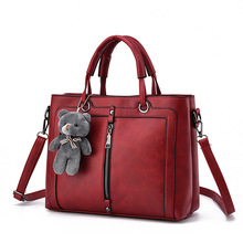 Luxury Handbag Designer Brand Ladies Shoulder Bags Women's Leather Handbags With Bear Crossbody Bags For Women Bolsa Feminina 2024 - buy cheap