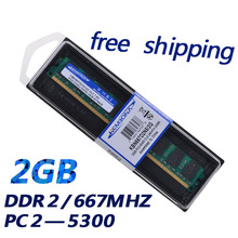 KEMBONA Stock brand new Sealed DDR2 667 / PC2 5300 DESKTOP PC DDR2 2GB Desktop RAM Memory free shipping 2024 - buy cheap