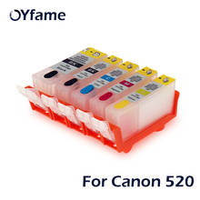 OYfame PGI520 CLI521 Ink Cartridge With ARC Chip For Canon IP3600 IP4600 MP540 MP550 MP560 MP620MP640 Printer For 520 Cartridge 2024 - buy cheap