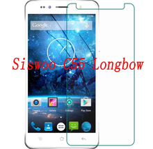 Smartphone 9H Tempered Glass  For Siswoo C55 Longbow  5.5"  Explosion-Proof Protective Film Screen Protector Cover Phone 2024 - buy cheap