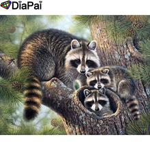 DIAPAI 5D DIY Diamond Painting 100% Full Square/Round Drill "Animal squirrel Diamond Embroidery Cross Stitch 3D Decor A21689 2024 - buy cheap