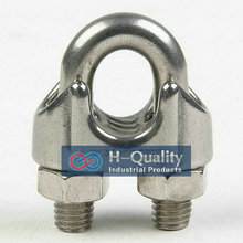 Free Shipping Wholesale Rigging Hardware 304 DIN741 M3 Stainless Steel Wire Rope Clips 2024 - buy cheap