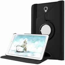 Tab A 8.0 2017 T380 360 Degree Rotating Leather Flip Cover Case for Samsung Galaxy Tab A 8.0 2017 SM-T380 SM-T385 Tablet Glass 2024 - buy cheap