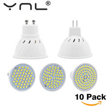10PCS/Lot Lampada Led E27 E14 GU10 MR16 Led Lamp 220V High Bright Bombillas LED Bulb SMD 2835 48 60 80LEDs Lampara For Spotlight 2024 - buy cheap