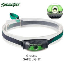 SKYWOLFEYE cycling headlamp waterproof 4 modes head lamp 3500LM headlight aa/14500 battery for Fishing Outdoor 2024 - buy cheap