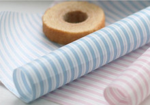 100pcs Pink blue stripes Coating Paper For Sandwich Packaging,Food Candy Wrapping Paper, 29x29cm Oil proof paper 2024 - buy cheap