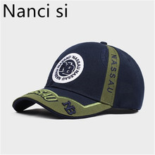 Бейсболка с вышивкой Nanci si USA Nassu, бейсболка с Snapback, шляпа папы костяная, мужская, повседневная, с буквами, Армейская, тактическая, в стиле хип-хоп 2024 - купить недорого