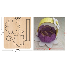 Flower basket  dies 2019 new die cut & wooden dies Suitable  for common die cutting  machines on the market 2024 - buy cheap