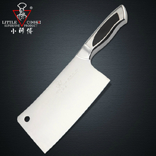 Cocina pequeña de acero inoxidable para cortar y cortar carne, Cuchillo de cocina de doble uso, cuchillo rebanador de cocinero profesional, envío gratis 2024 - compra barato