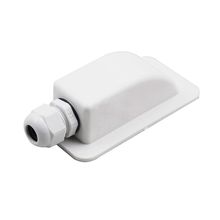 ABS Solar RV Yacht Stand Roof Duct Cable Entry Round Junction Box White 2024 - buy cheap