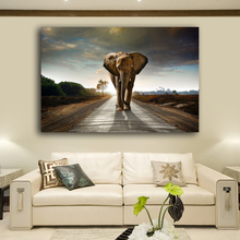 RELIABLI ART Wall Art Elephant Pictures Canvas Painting Home Decor Modern Decorative Painting For Living Room Beautiful Pictures 2024 - buy cheap