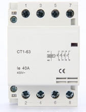4P  40Amps 4NO 220V  modular household AC contactor 2024 - buy cheap