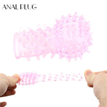 2Pcs Sex Finger Sleeve Vibrator Clitoral Stimulator Flirting Vagina Dildo Vibrator Female Masturbation Sex Toys 2024 - buy cheap