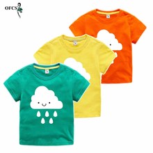 Camisetas de manga corta de algodón para niños y niñas, camisetas de dibujos animados para bebés y adolescentes, ropa de 18 a 12 años 2024 - compra barato