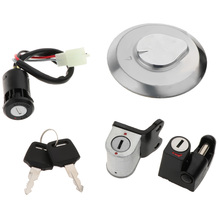 Motorcycle Ignition Key Switch Fuel Gas Cap Seat Lock Kit for JiaLing JH125L 2024 - buy cheap