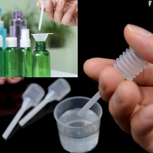 Mini conta-gotas de óleo líquido com 10 tamanhos e 64mm, recipiente vazio de laboratório, garrafa difusora de perfume 2024 - compre barato