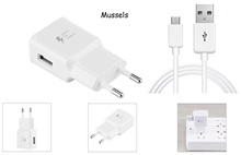 Micro USB Wall Charger Adapter For AGM X1 A8 Mini SE A7 A1Q X2 Max Pro A2 BlackBerry Aurora DTEK50 Priv Leap 1M Micro USB Cable 2024 - buy cheap