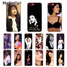 Selena qupoker-capa de celular para iphone, capinha de celular para iphone 12 11 pro max 8 7 6 6s plus x xs max 5 argolas se xr 10 2024 - compre barato