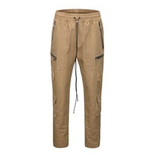 Pantalones de chándal con varios bolsillos para hombre, de longitud completa pantalón de chándal, estilo HIP HOP, talla grande, ropa de calle, novedad de 2019 2024 - compra barato