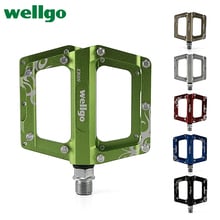 Wellgo Kb009 Ultralight Aluminum Alloy Pedals Road BMX Mountain Bicycle Cycling Bike Pedal Bicicleta MTB Parts 2024 - buy cheap