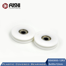 608 ZZ Ball Bearing Covered With POM Plastic 8*50*12 mm ( 2 PCS ) Plastic Pulley Bearings 608 Z 2Z 2024 - buy cheap