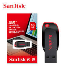 Original Sandisk CZ50 USB Flash Drive Mini Car USB Stick 8GB 16GB 32GB 64GB 128GB Memory Stick Pen Drives PenDrive 2024 - buy cheap