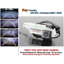 For Porsche 987 987 - 2 Boxster 2005-2010 Smart Tracks Chip Camera / HD CCD Dynamic Tragectory Car Rear View Parking Camera 2024 - buy cheap
