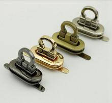 (10 PCS/lot) Wholesale Handbag Hardware Accessories High-end handbag leather goods Metal butterfly mortise lock accessories 2024 - buy cheap