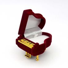 3 в 1 бархатное ожерелье кольцо серьги коробка подарок Ювелирная упаковка подарочная коробка для свадьбы помолвки дисплей держатель для хранения 2024 - купить недорого