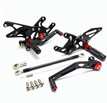 New CBR1000RR CNC Adjustable Rearsets Foot Rest For Honda CBR 1000 RR 2008 2009 2010 2011 2012 2013 2014 7075 Aluminum 2024 - buy cheap