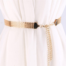 Personality Fashion Metal Waist Chain  Belt Decoration Belt For Dresses Girls Designer Belts Women Chain Belt 2024 - buy cheap