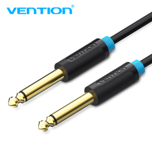 Vention Aux Guitar Cable 6.5 Jack 6.5mm to 6.5mm Audio Cable 6.35mm Aux Cable for Stereo Guitar Mixer Amplifier Speaker cable 2024 - buy cheap