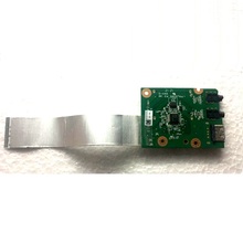 Placa de entrada de áudio para lenovo z580 z585 15.6 ", placa com cabo flexível, substituição para reparo pcb 2024 - compre barato