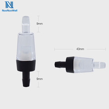 Wholesale 50 PCS Non-Return One Way Check Valve Aquarium Fish Tank Air Pump Use Airline 4mm Connector 2024 - buy cheap