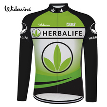 HERBALIFE Велоспорт Джерси с длинным рукавом дышащая велосипедная одежда HERBALIFE одежда для верховой езды HERBALIFE одежда для спорта на открытом воздухе 8012 2024 - купить недорого